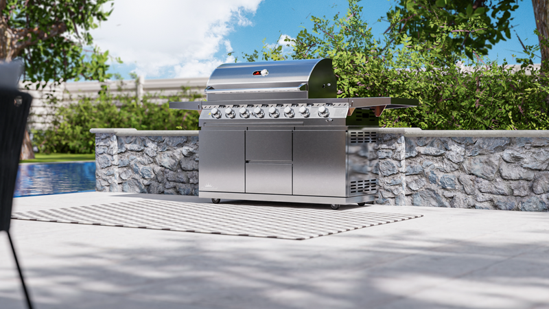 Whistler Cirencester 6 Burner Barbecue with Side Burner