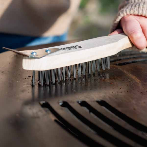 Fire Pit Wire Brush