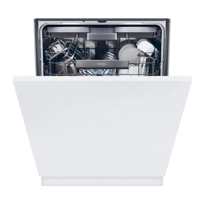 Panel Ready Haier XS6B0S3FSB-80 60cm Fully Integrated 16-Place Setting Dishwasher