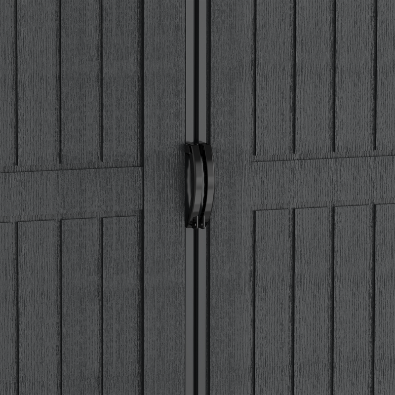 Saffron Apex Extra 15x8 Plastic Vinyl Shed