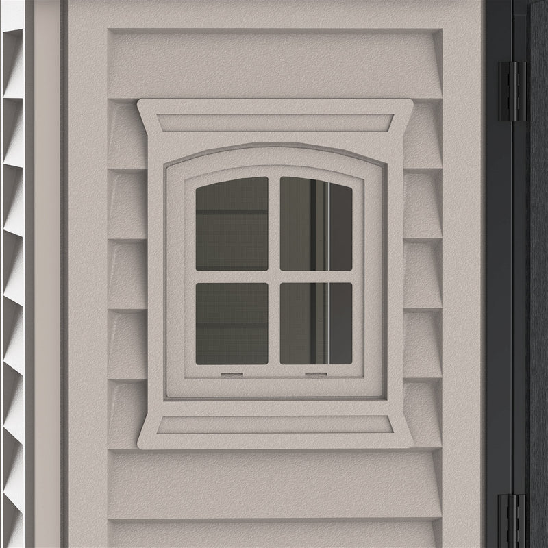 Saffron Apex Extra 15x8 Plastic Vinyl Shed