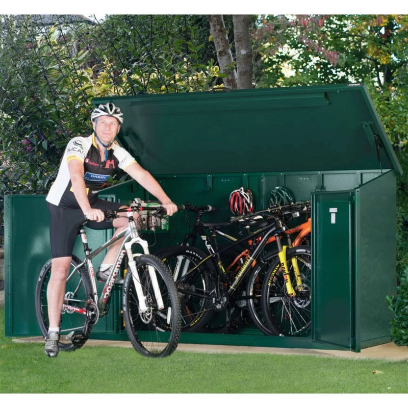 Asgard 7.7′ X 3.4′ Access Plus Bike Store Metal Security Shed