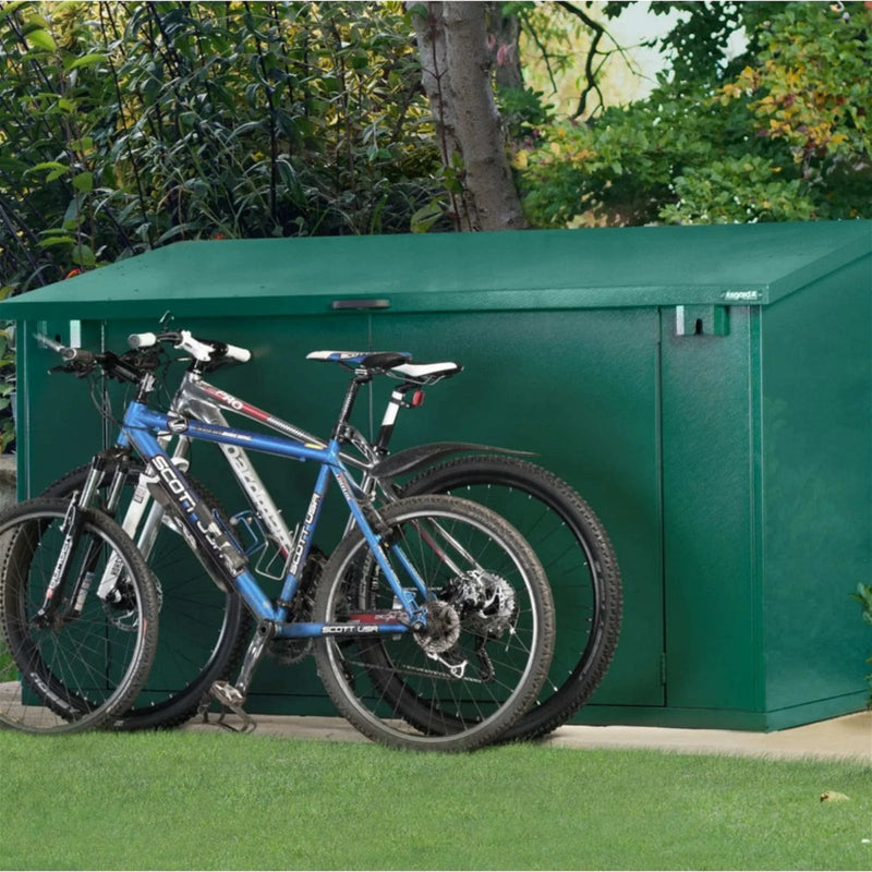 Asgard 7.7′ X 3.4′ Access Plus Bike Store Metal Security Shed