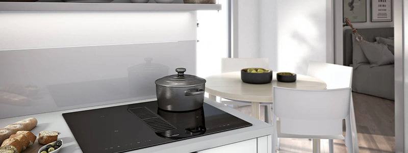 Airforce Aspira Baby 60cm downdraft Bridgeable Touch Control Induction hob