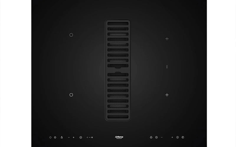 Airforce Centrale Baby Essence 60cm Induction Hob with Central Downdraft with Touch Control