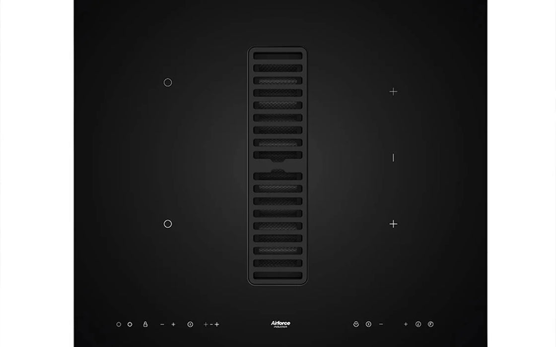 Airforce Centrale Baby Essence 60cm Induction Hob with Central Downdraft with Touch Control