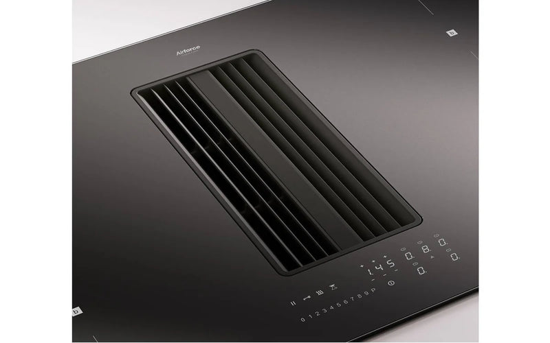 Airforce On-Board Smart 80cm Induction hob with Central Downdraft Extraction