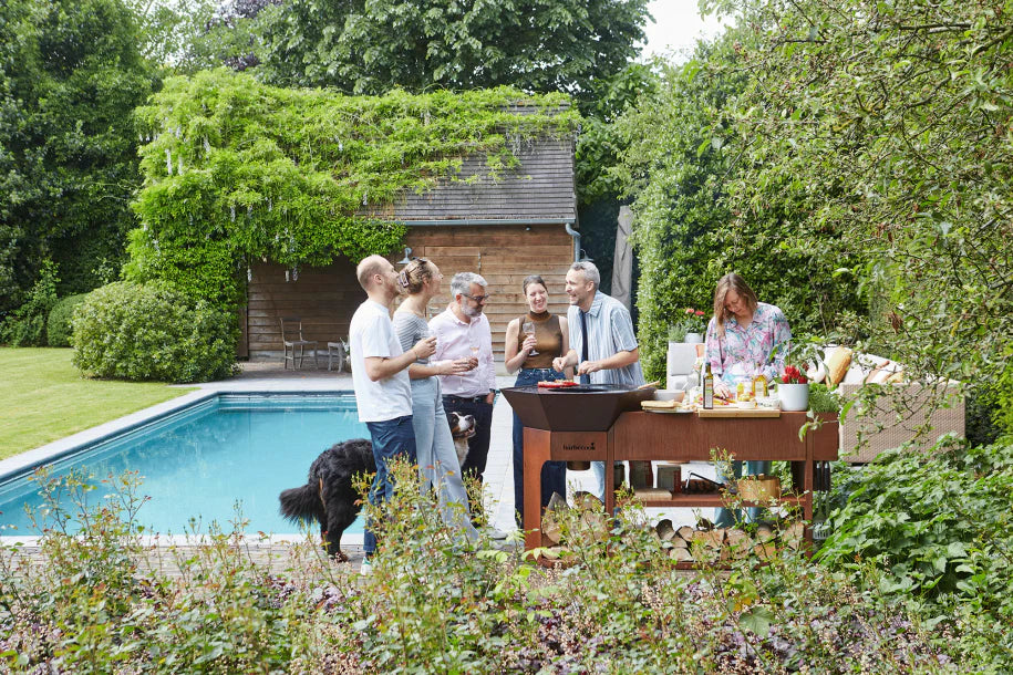 Barbecook Nestor Island made of Corten Steel