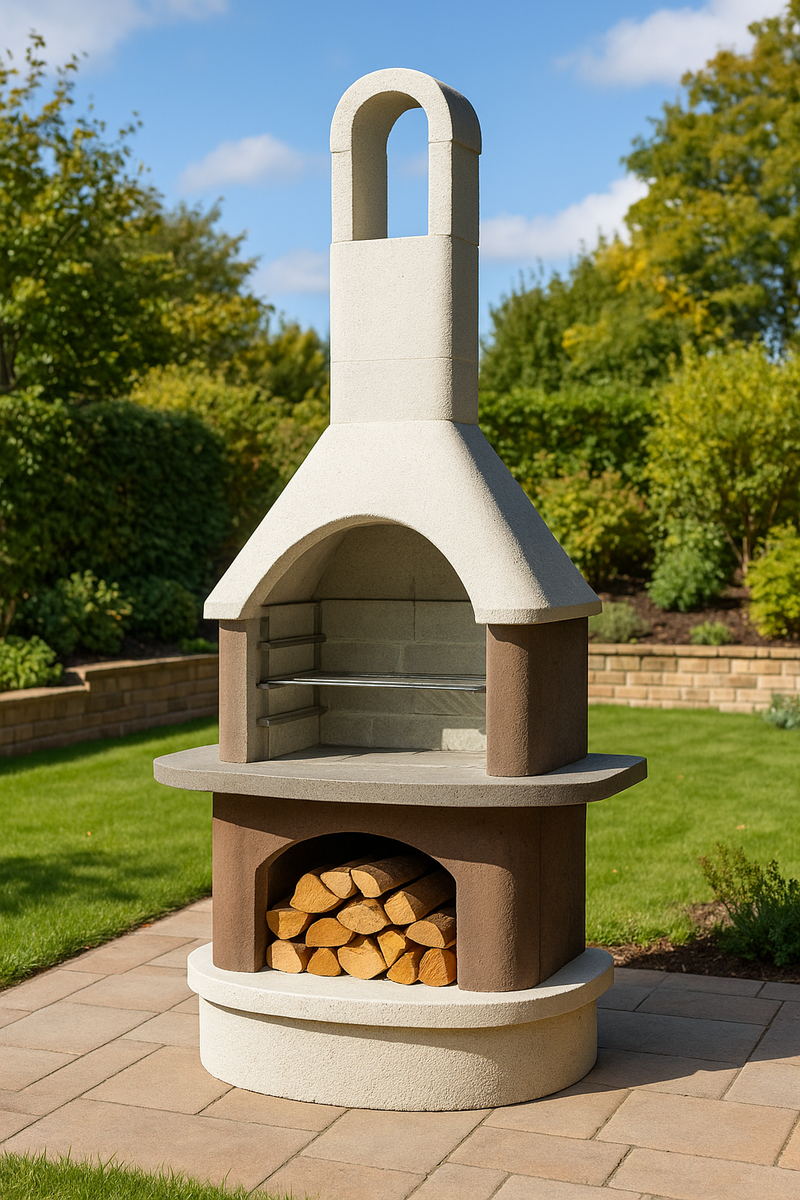 Buschbeck Milano Masonry Barbecue and Base