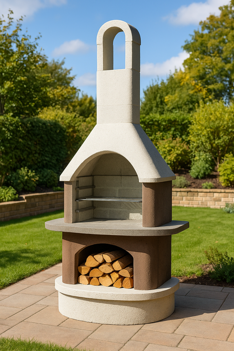 Buschbeck Milano Masonry Barbecue and Base