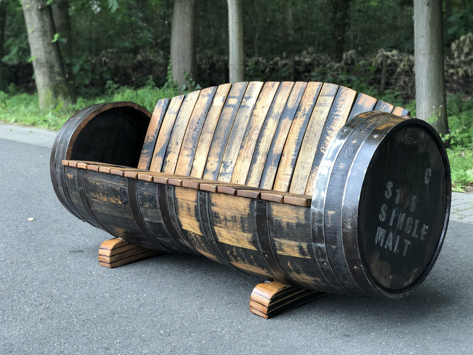 Whisky Barrel Lounge 3-Seater "Lowland" XXL 1.5M