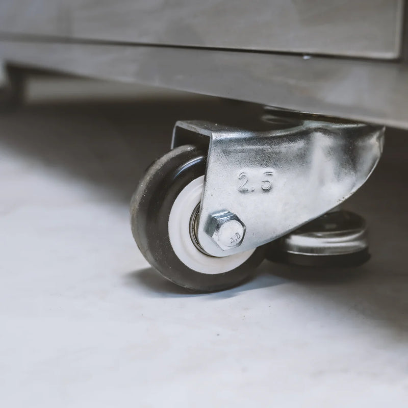 Goriller Outdoor Kitchen | 6-Burner Gas Grill, Sink and Single Fridge | 2.2m Compact Luxury Design