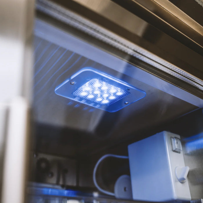 Goriller Outdoor Kitchen | 6-Burner Gas Grill, Sink and Single Fridge | 2.2m Compact Luxury Design