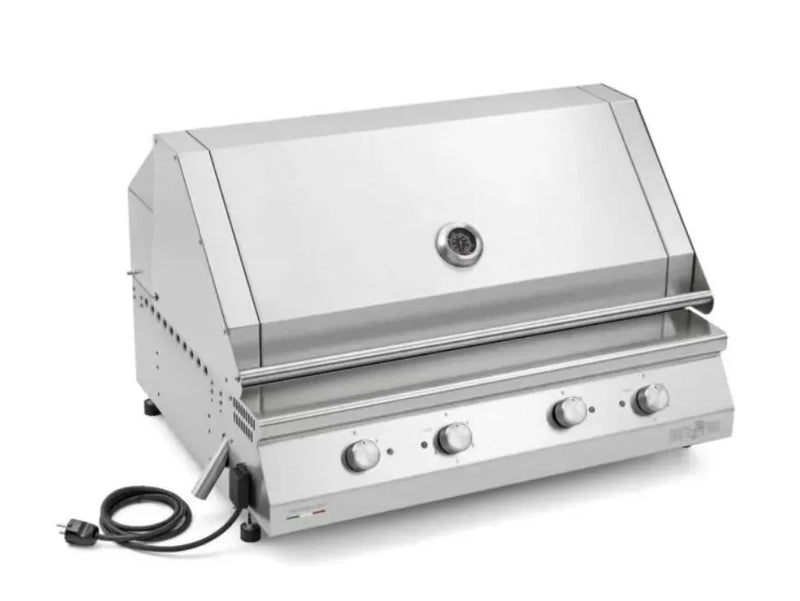 Pianeta Grill - Electric Fry Top 750 built-in with lid and teppanyaki plate