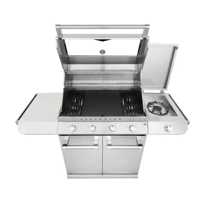 Beefeater 7000 Series Classic 4 Burner BBQ & Side Burner Trolley
