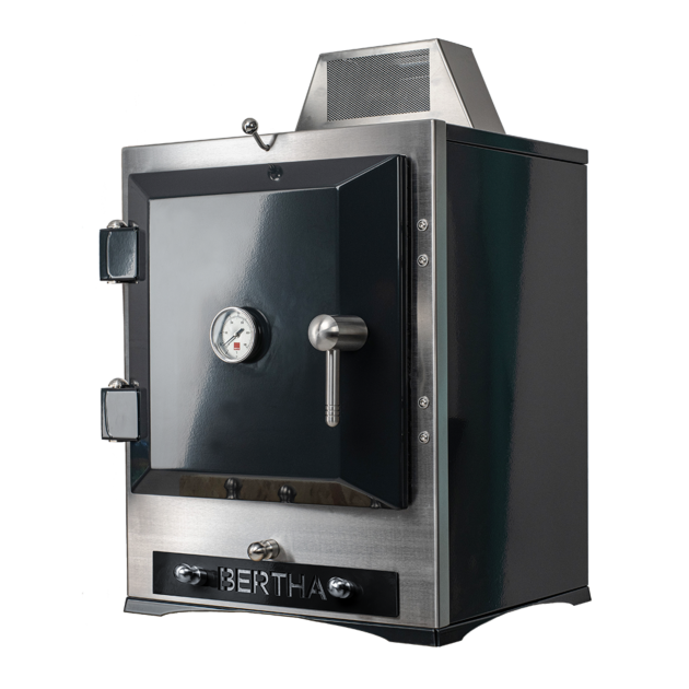 Bertha Professional Inflorescence Charcoal Oven -Blackberry