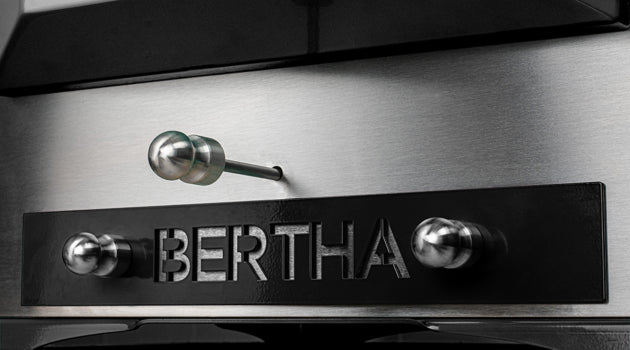 Bertha Professional Inflorescence Charcoal Oven -Blackberry