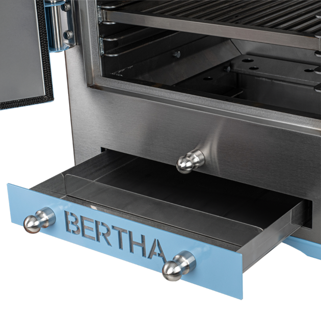 Bertha Professional Inflorescence Charcoal Oven - Cornflower