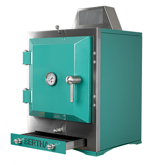 Bertha Professional Inflorescence Charcoal Oven - Fern Green