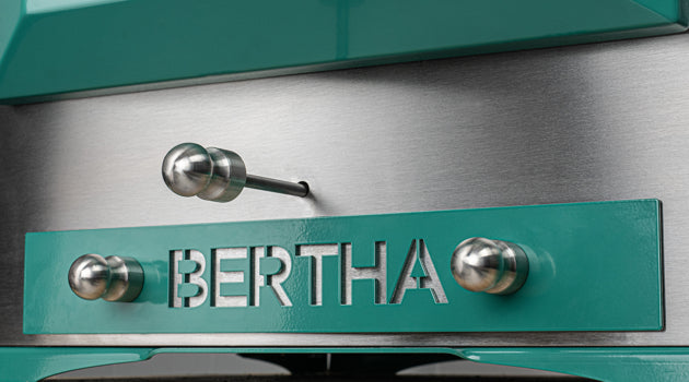 Bertha Professional Inflorescence Charcoal Oven - Fern Green