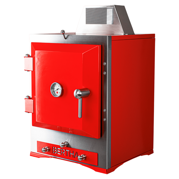 Bertha Professional Inflorescence Charcoal Oven - Poppy