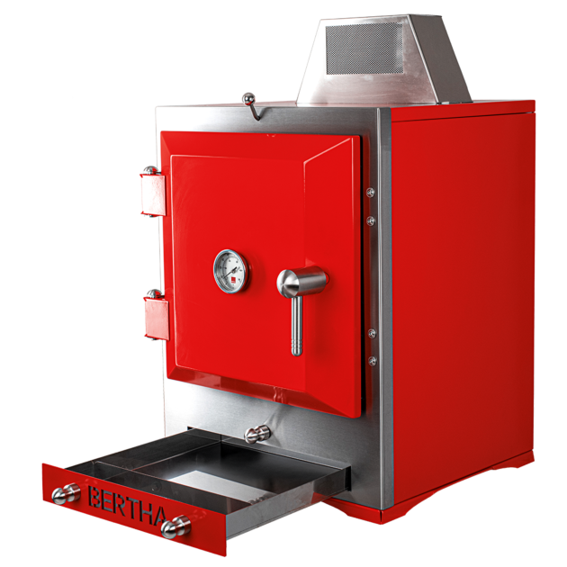 Bertha Professional Inflorescence Charcoal Oven - Poppy