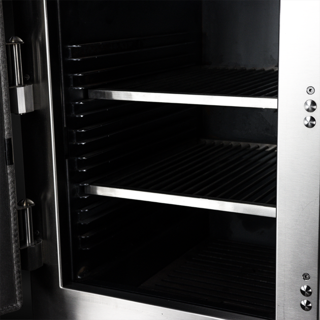 Bertha Commercial & Residential Charcoal Oven and Smoker Grill - Black