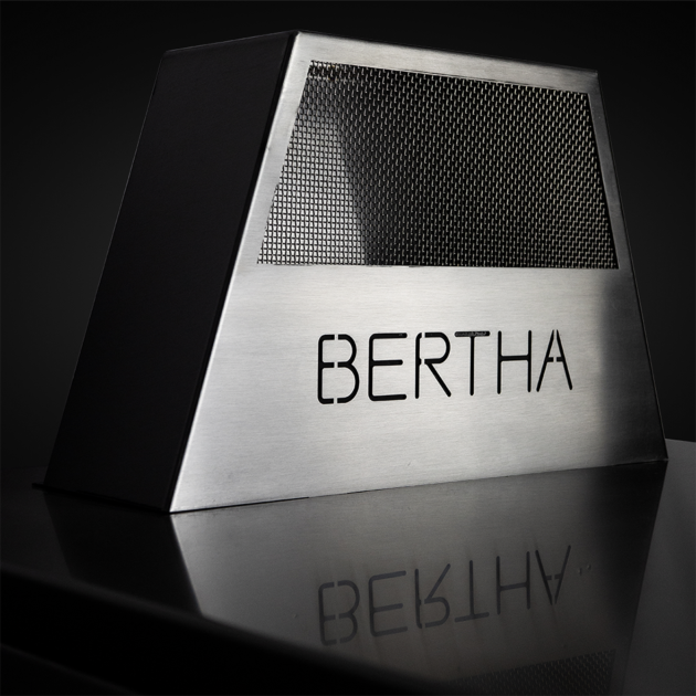 Bertha Commercial & Residential Charcoal Oven and Smoker Grill - Stainless steel