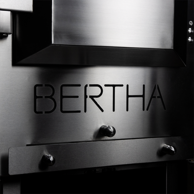 Bertha Commercial & Residential Charcoal Oven and Smoker Grill - Red