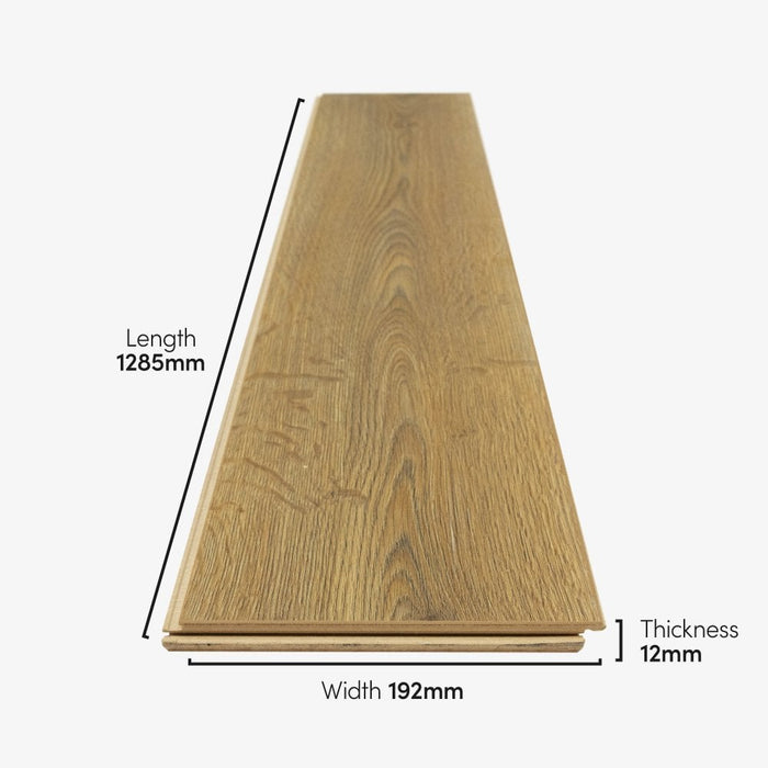 Kronospan Brissic Oak Laminate Floor 12mm 1.48m2