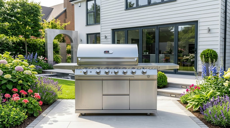 Whistler Cirencester 6-Burner Gas Barbecue and Side Burner | New and Upgraded