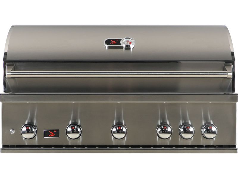 Whistler Burford 5 Burner Barbecue with Rotisserie and Weather Cover
