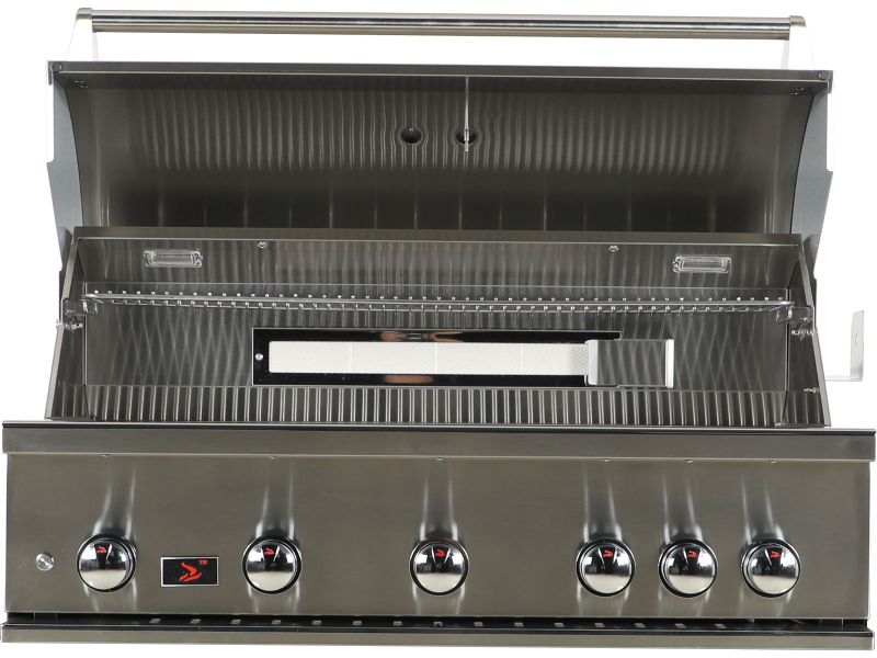 Whistler Bibury 5 Burner Barbecue with Rotisserie and Weather Cover