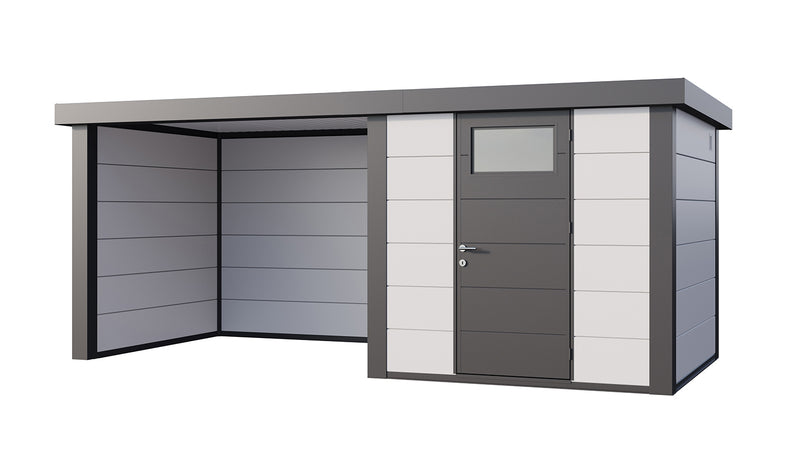 Telluria Eleganto 2424 Closed Metal Garden Lounge - Small (14 x 8.5 ft)