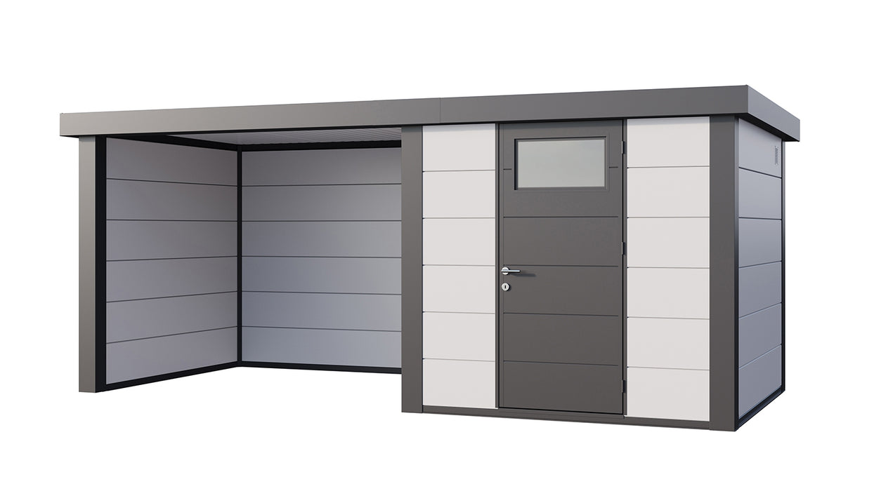 Telluria Eleganto 2424 Closed Metal Garden Lounge - Small (14 x 8.5 ft)