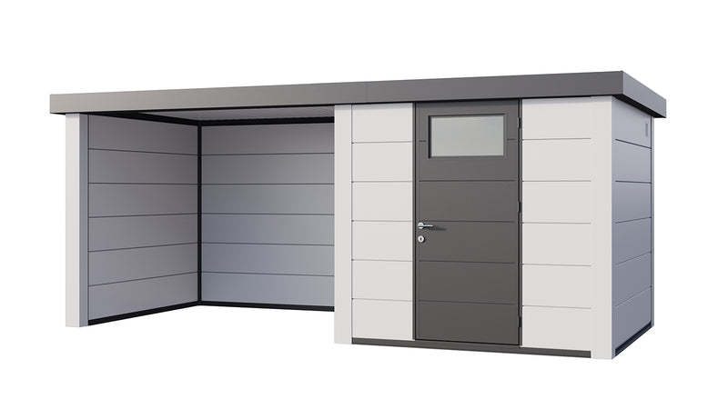 Telluria Eleganto 2424 Closed Metal Garden Lounge - Small (14 x 8.5 ft)