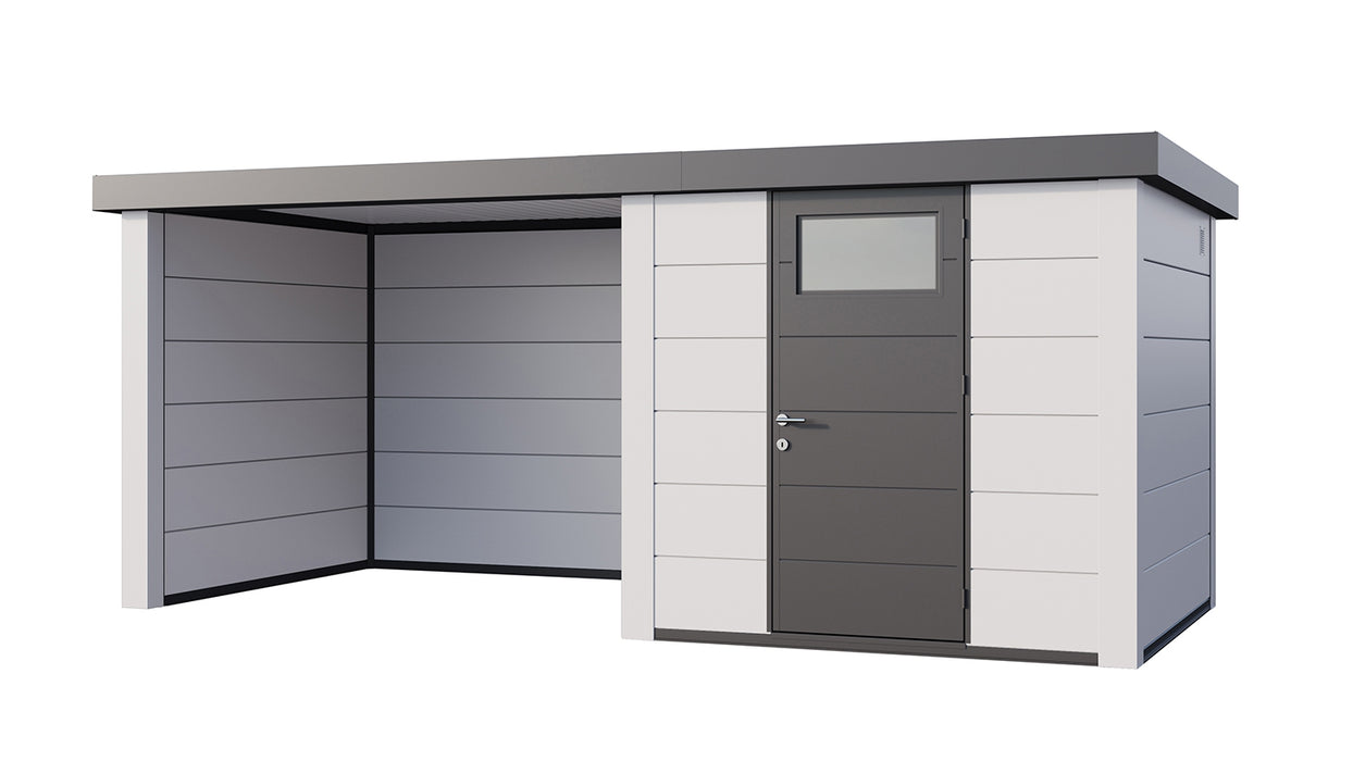 Telluria Eleganto 2424 Closed Metal Garden Lounge - Small (14 x 8.5 ft)