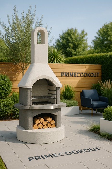 Buschbeck Stockholm Masonry Barbecue and Base