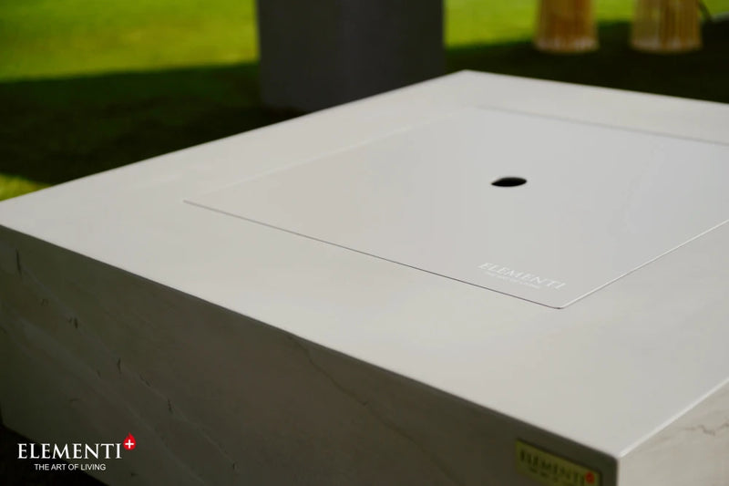 Capertee Fire Table - Space Grey plus Weather Cover