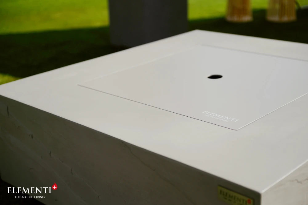 Capertee Fire Table - Space Grey plus Weather Cover