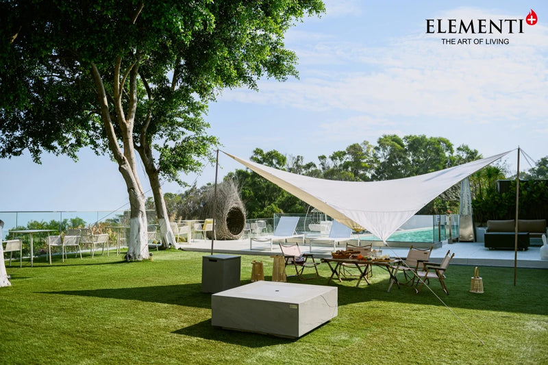 Capertee Fire Table - Space Grey plus Weather Cover