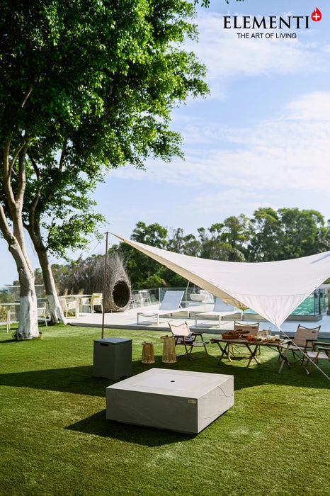 Capertee Fire Table - Space Grey plus Weather Cover