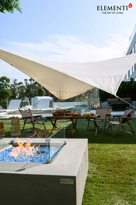 Capertee Fire Table - Space Grey plus Weather Cover