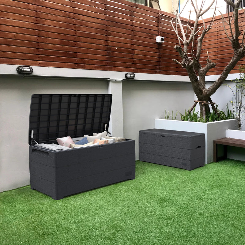 Duramax Cedargrain Durabox 416 Litre Plastic Storage Box