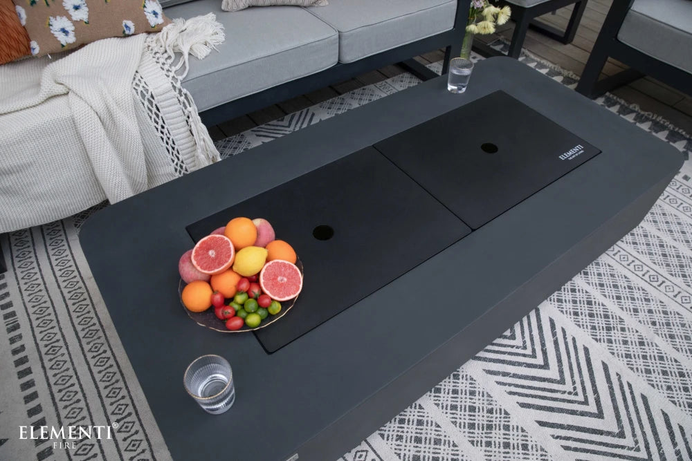 Sydney Ethanol Fire Table plus Weather cover