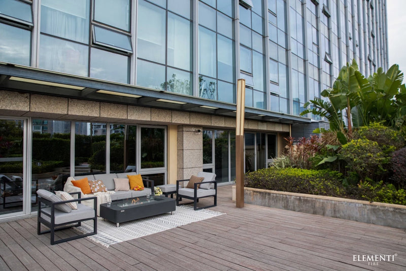 Sydney Ethanol Fire Table plus Weather cover