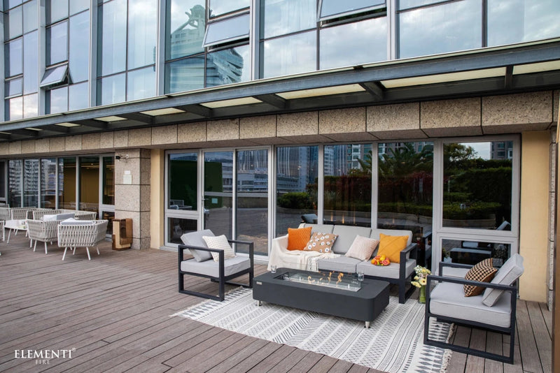 Sydney Ethanol Fire Table plus Weather cover