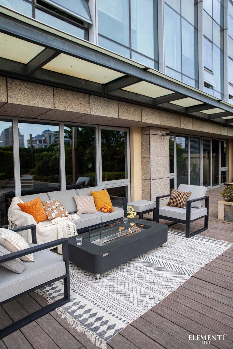 Sydney Ethanol Fire Table plus Weather cover