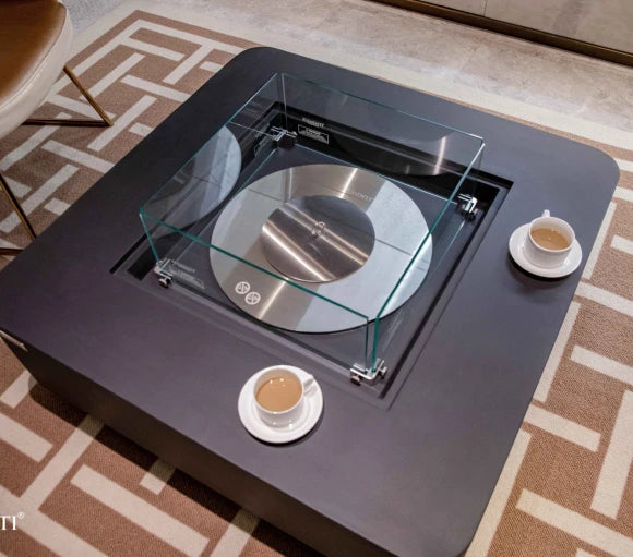 Perth Ethanol Fire Table plus Weather cover