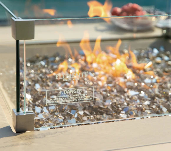 Fire Table Uluru - Sunlight Yellow | Complete Set